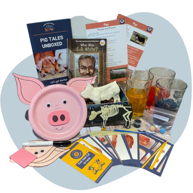 pig agriculture education learning kit