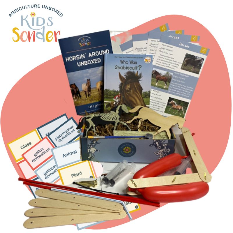 equine agriculture education learning kit